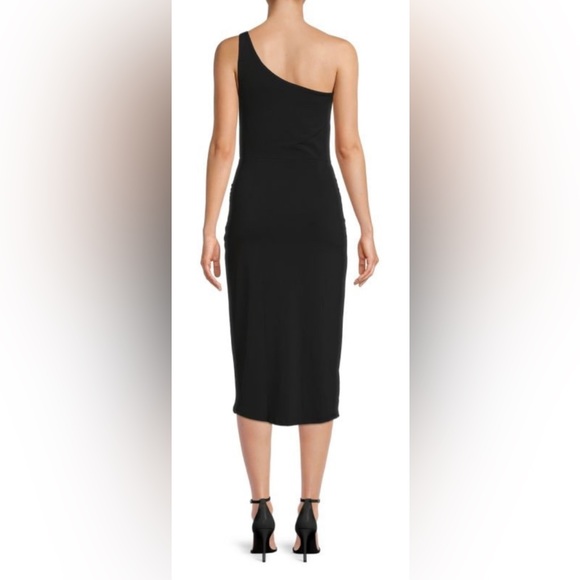 SOCIALITE One Shoulder Bodycon Navy Blue Dress Size XL NWT - Picture 11 of 12